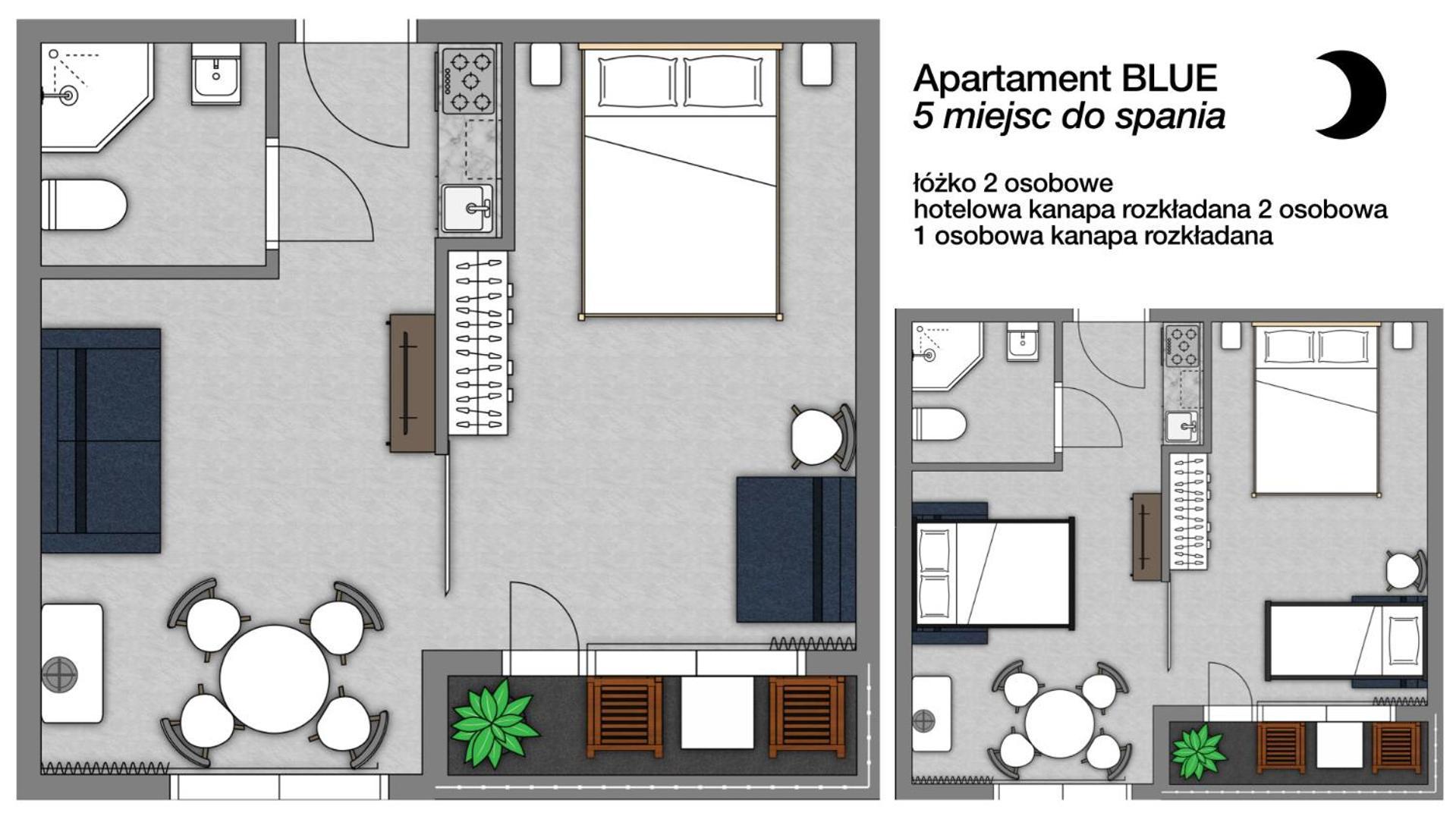 Bluemint Debina Apartamenty Przy Plazy Exterior photo